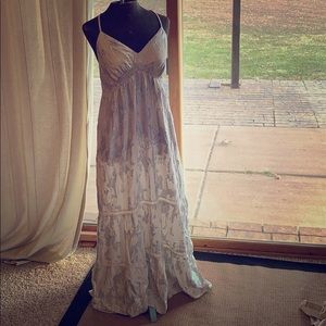 Mossimo L strappy maxi dress